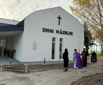 Otvorenie a požehnanie Domu nádeje po rekonštrukcii