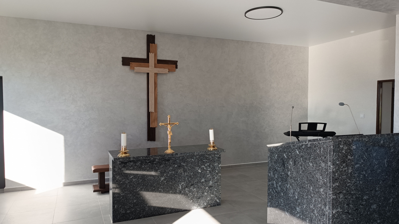 Otvorenie a požehnanie Domu nádeje po rekonštrukcii Otvorenie a požehnanie Domu nádeje po rekonštrukcii