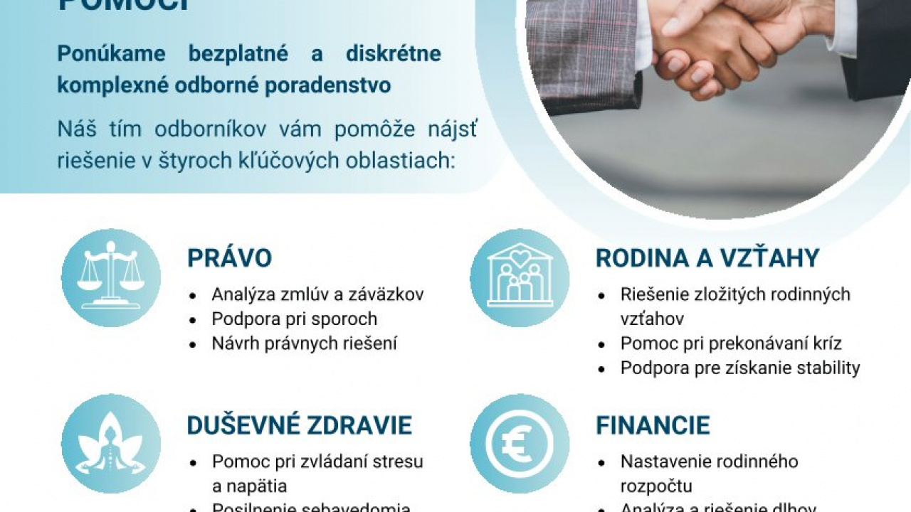 Národný projekt-Sieť odborného poradenstva-Poradne komplexnej pomoci 