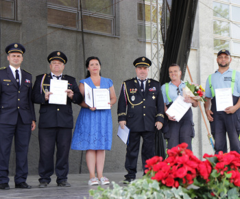 Obecné oslavy pri príležitosti 130.výr. DHZ a 100.výr. TJ Malčice-  