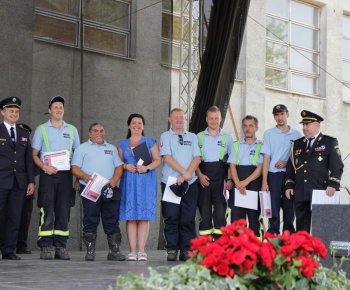 Obecné oslavy pri príležitosti 130.výr. DHZ a 100.výr. TJ Malčice-  